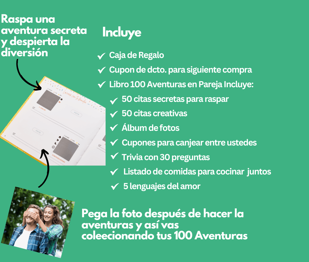 Álbum 100 Aventuras en Pareja