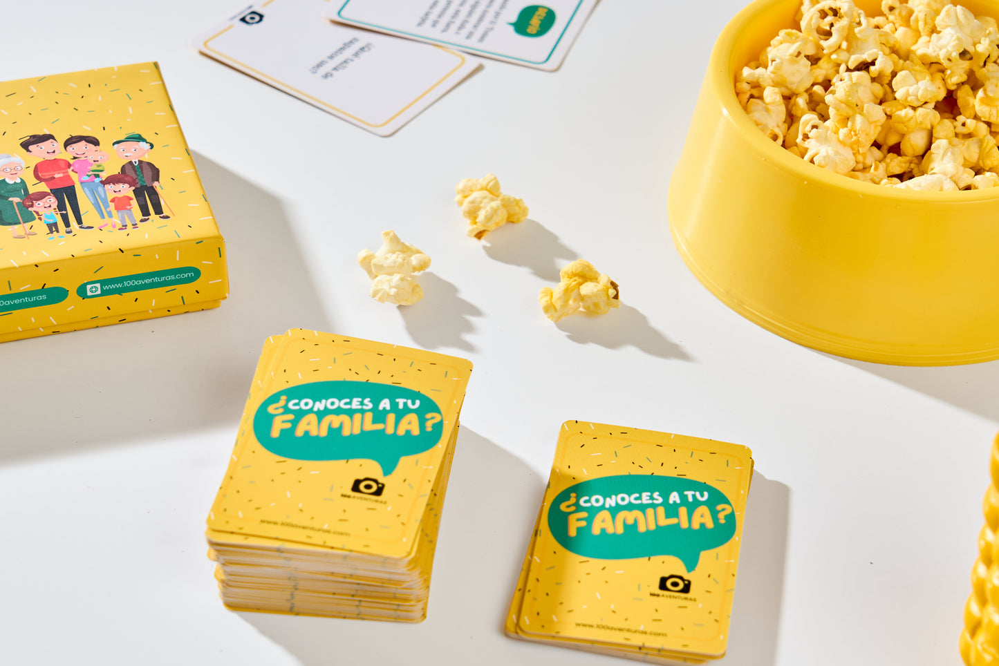 ¿Conoces a tu Familia? Juego de Cartas Familiar