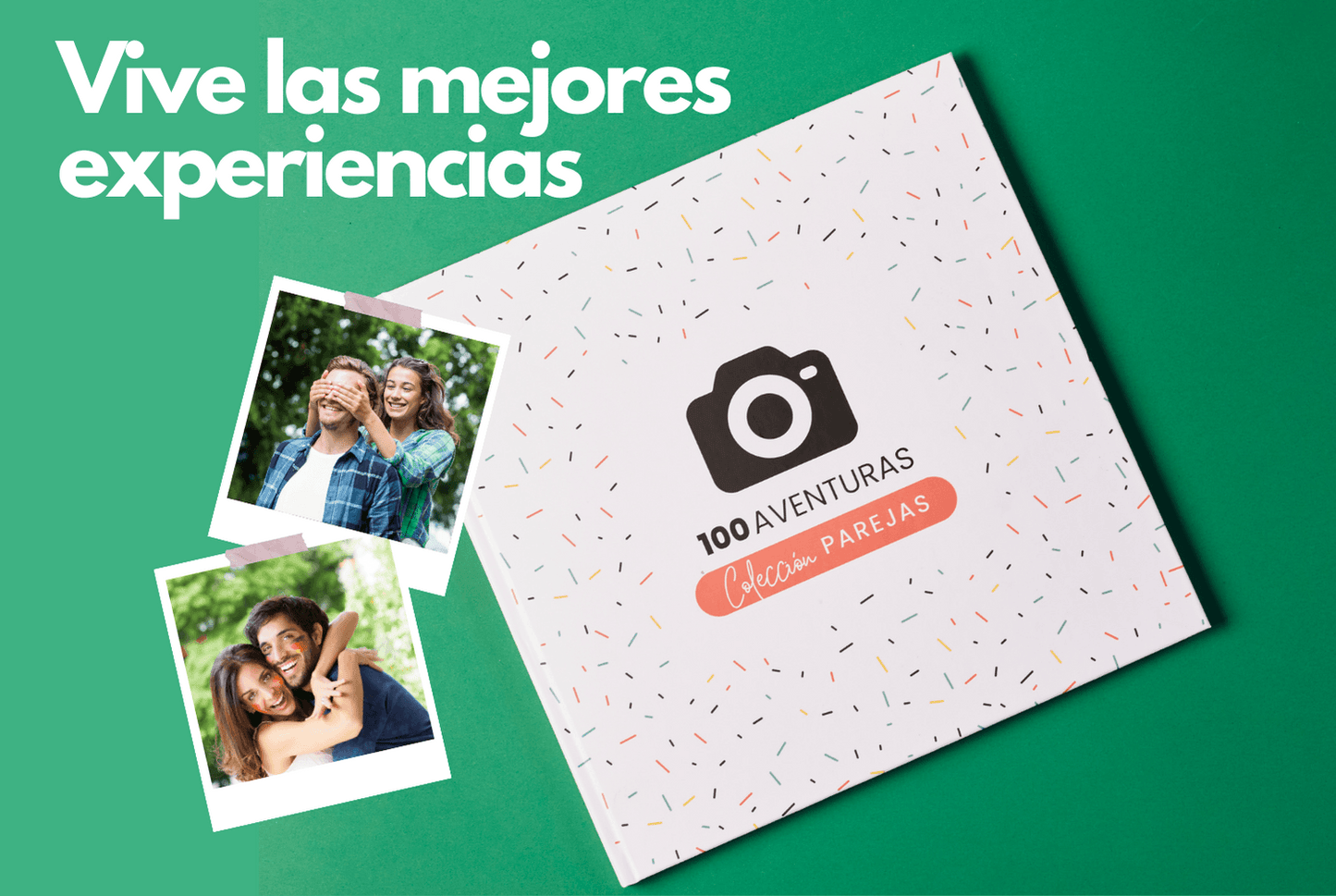 100 Aventuras Parejas + Cámara de Fotos