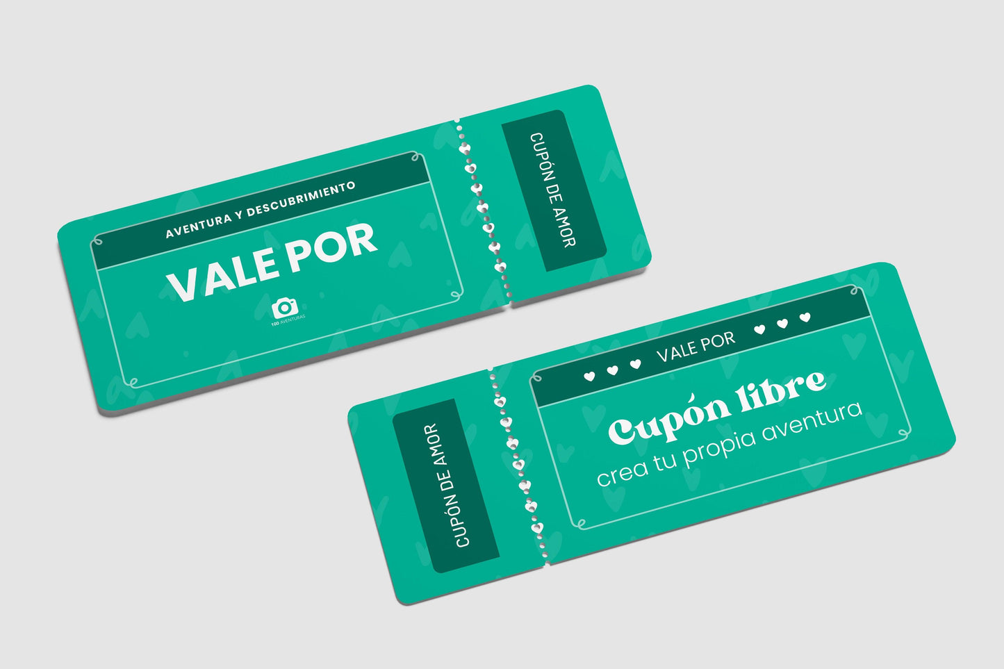 Cuponera: Porque Tú lo Vales todo y MAS! 40 Vales Por, para regalar