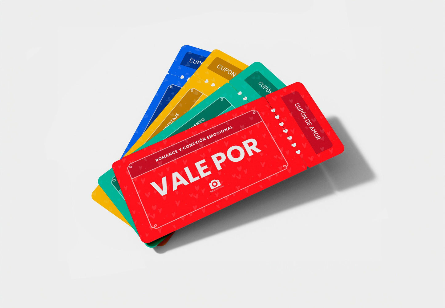 Cuponera: Porque Tú lo Vales todo y MAS! 40 Vales Por, para regalar