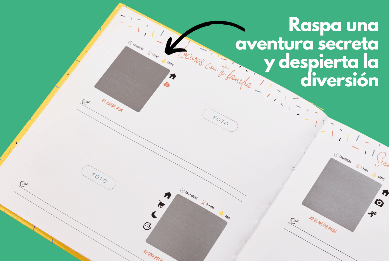 Álbum 100 Aventuras en Pareja