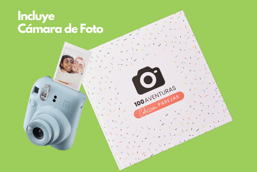 100 Aventuras Parejas + Cámara de Fotos
