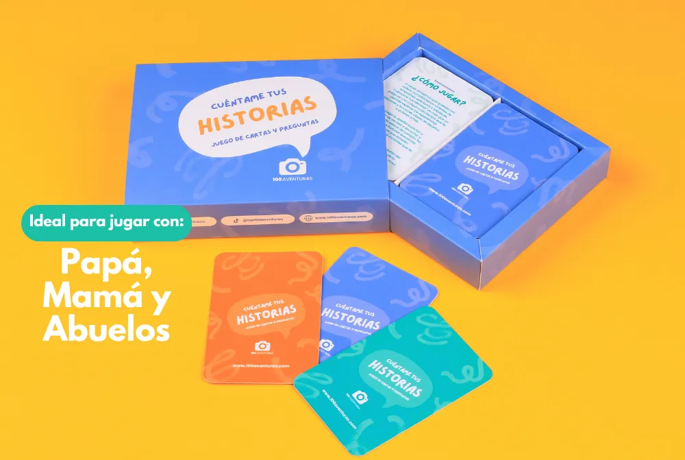 Papá, Cuéntame tus historias – Juego de cartas